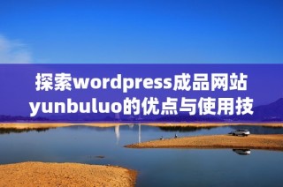 探索wordpress成品网站yunbuluo的优点与使用技巧