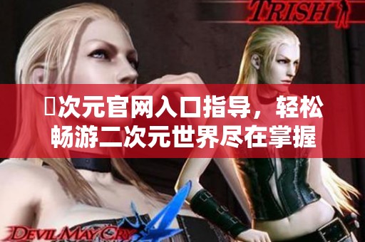 囧次元官网入口指导，轻松畅游二次元世界尽在掌握